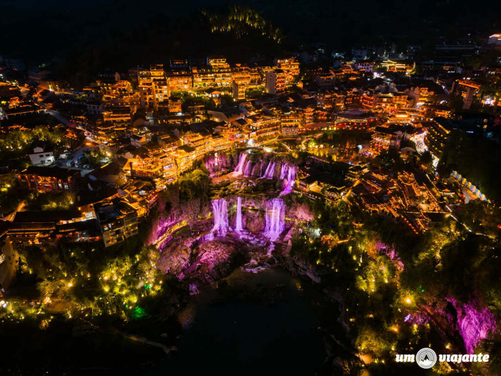 Furong, cidade da cachoeira - Roteiro China