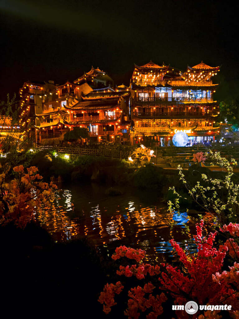 Furong, cidade da cachoeira - Roteiro China