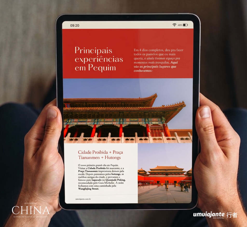 Guia Especial: Roteiro China Um Viajante