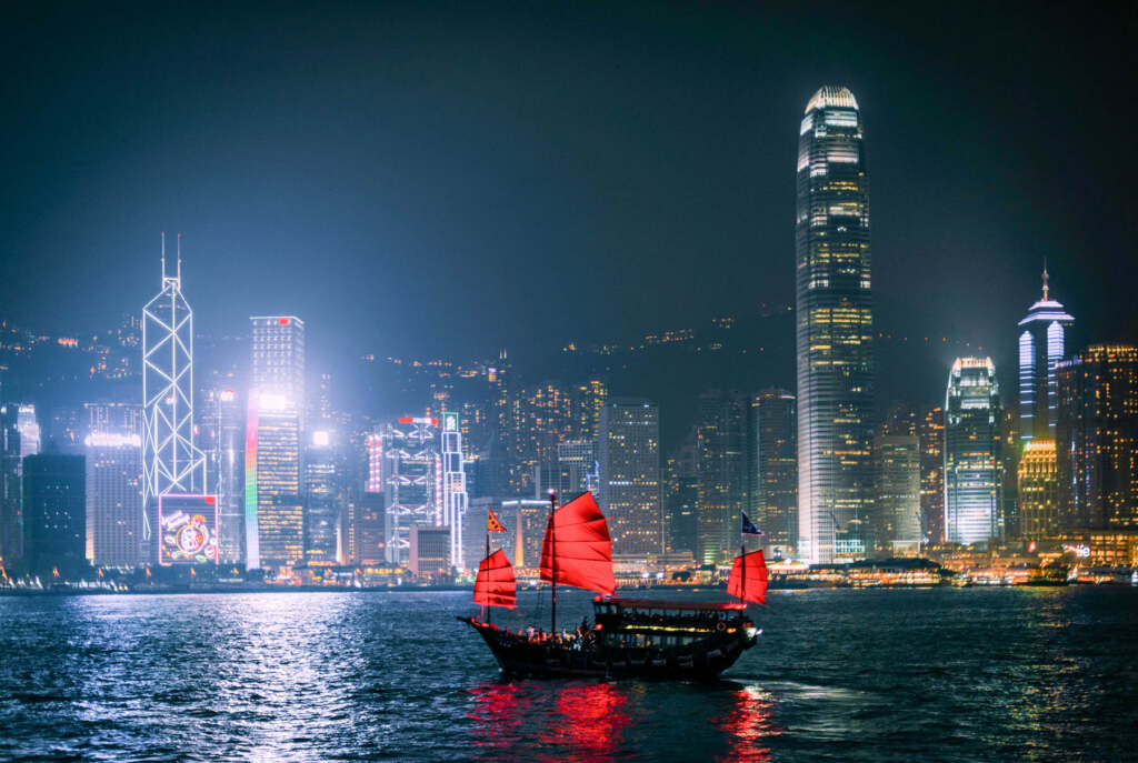 Hong Kong, Roteiro China