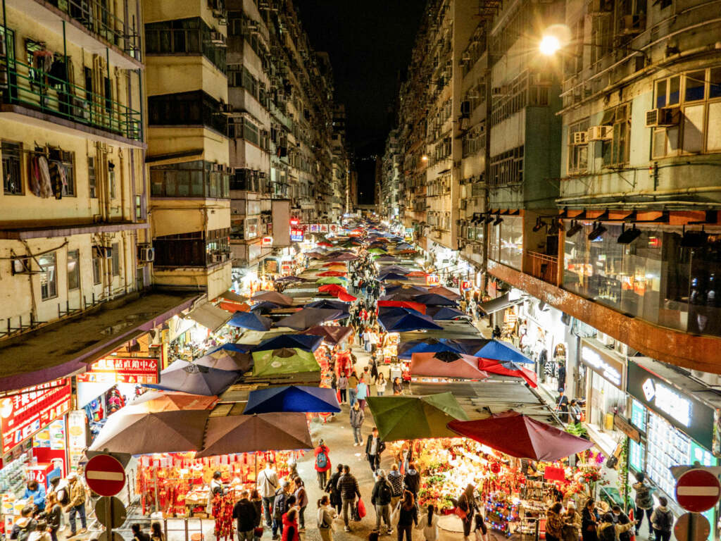 Temple Street Night Market, Hong kong