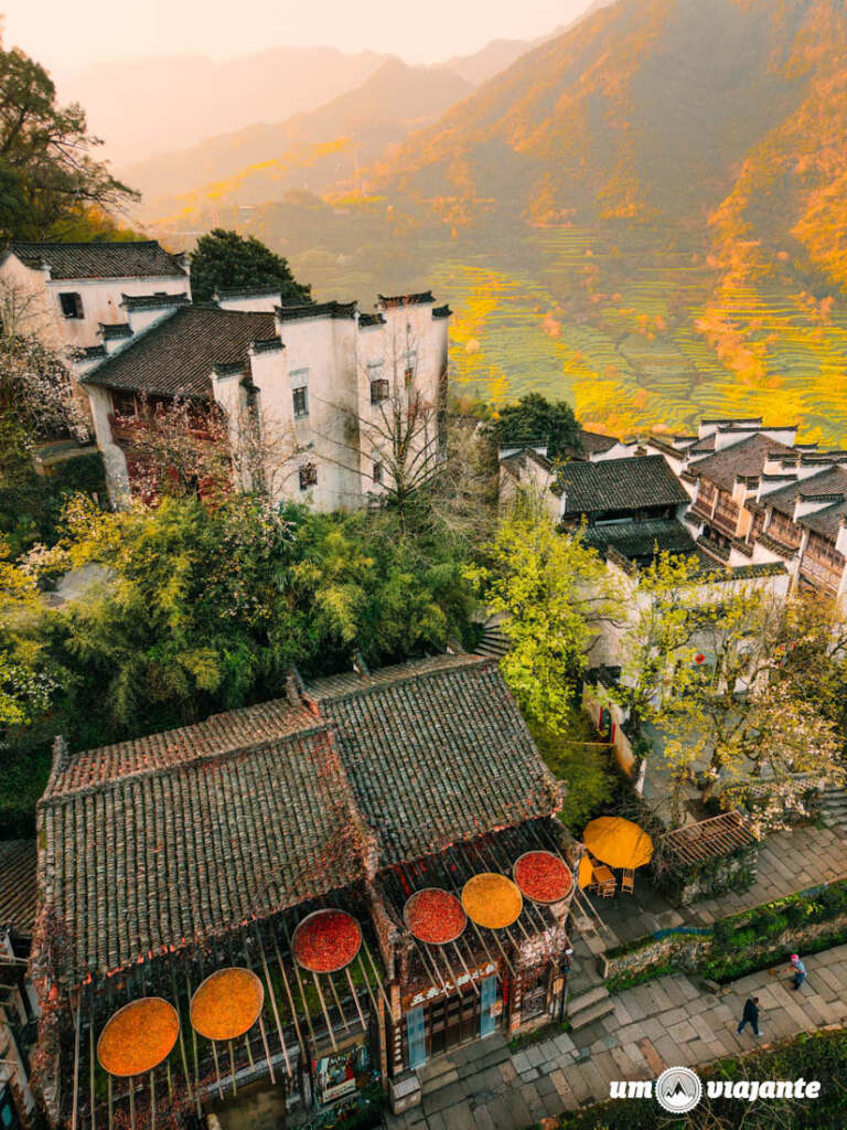 Huangling, Roteiro de viagem China