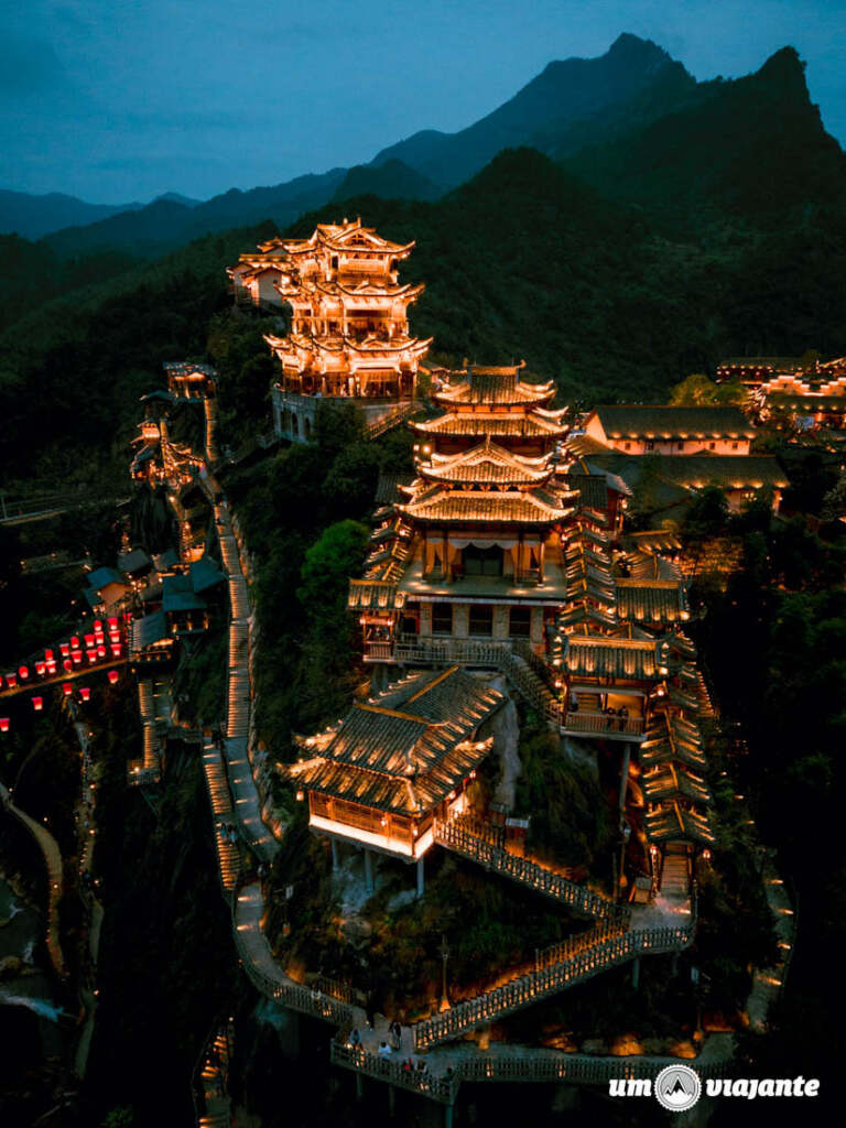 Wangxian Valley, Vilarejo no penhasco - Roteiro de Viagem China
