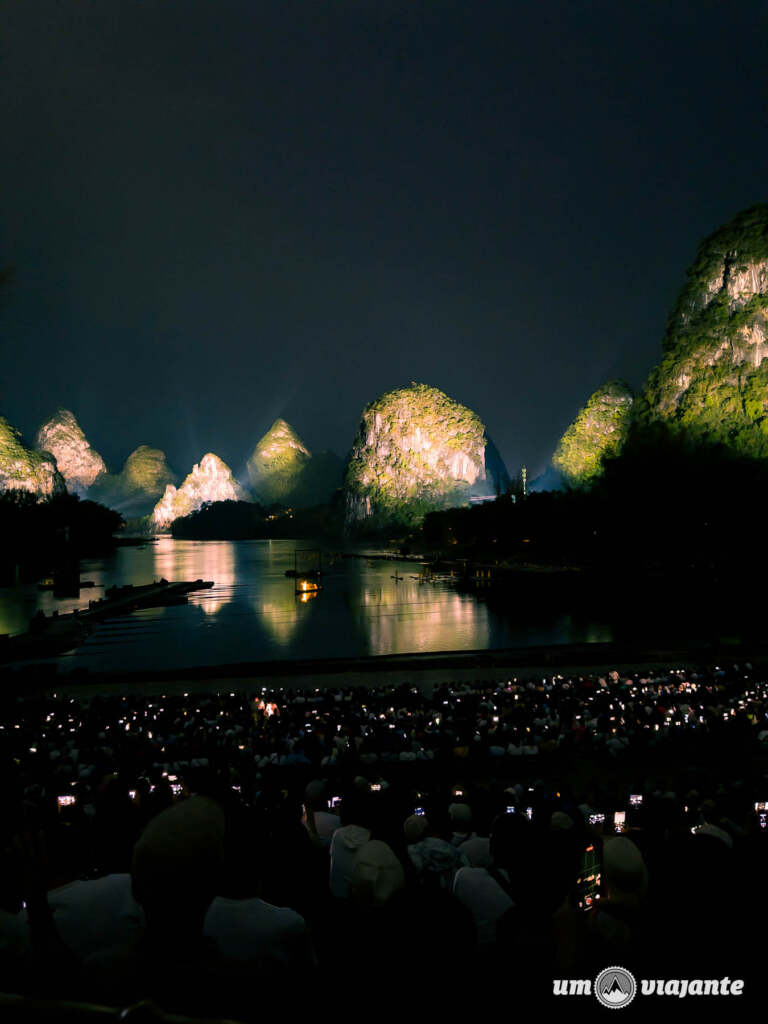 Impression Sanjie Liu Yangshuo, Roteiro China
