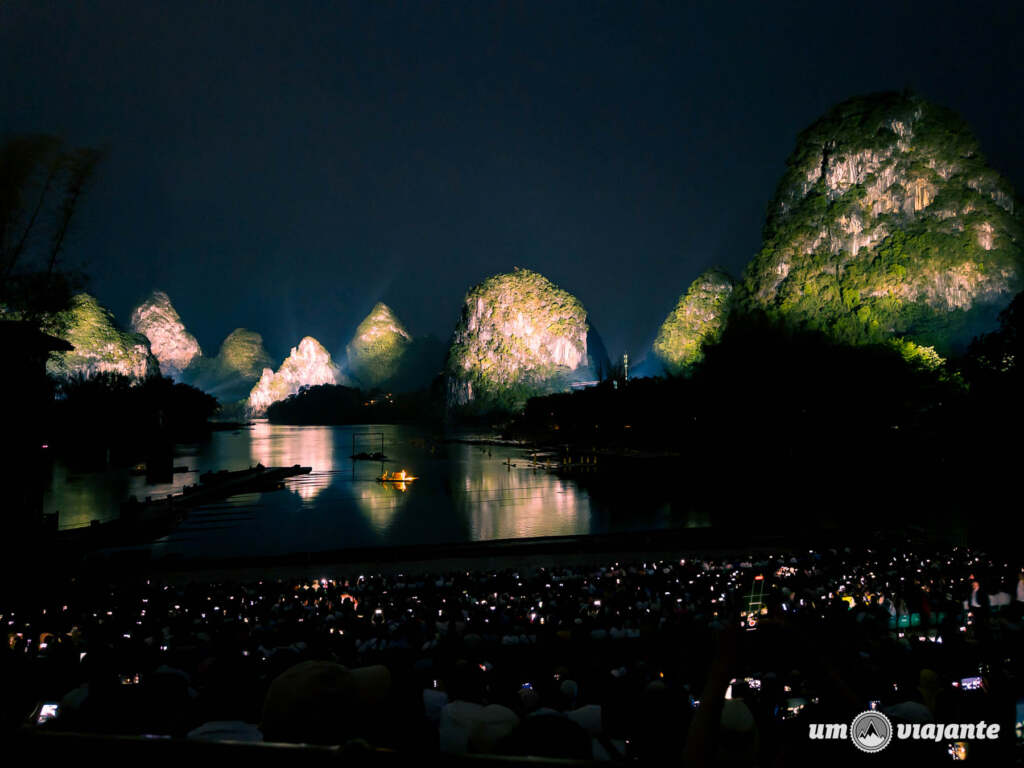 Impression Sanjie Liu Yangshuo, Roteiro China