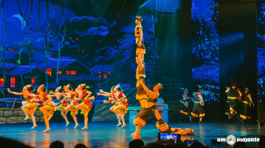 Zhangjiajie Charming Xiangxi Show, Roteiro China