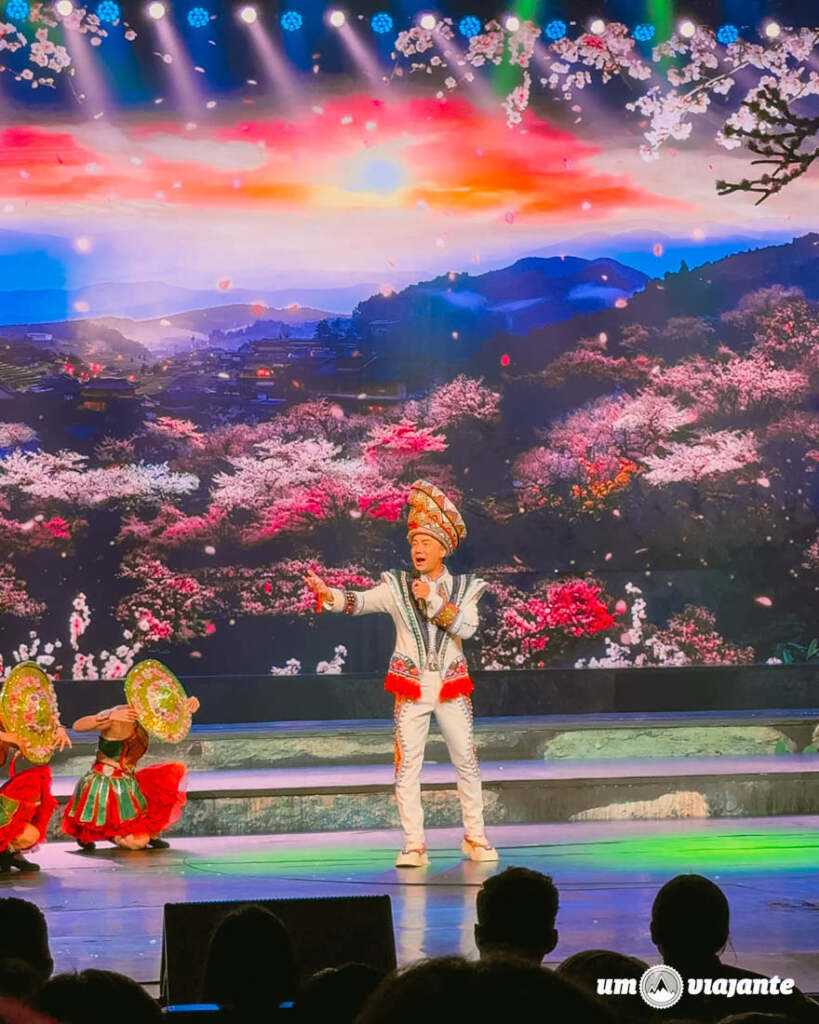 Zhangjiajie Charming Xiangxi Show, Roteiro China